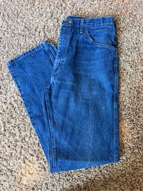 Vintage Rustler Blue Jeans